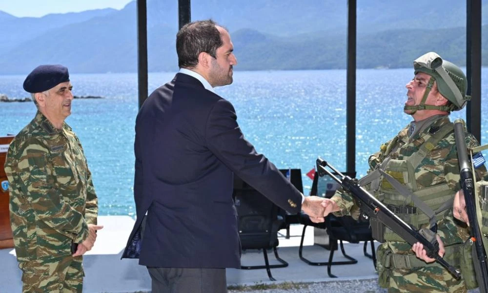 Ο ΥΦΕΘΑ Γιάννης Κεφαλογιάννης στη Σάμο - Επισκέφθηκε Μονάδες και Επιτηρητικά Φυλάκια της 79 ΑΔΤΕ «ΜΥΚΑΛΗ»
